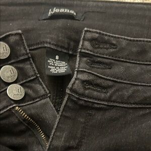 High Rise Black Denim